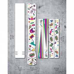 Sticker VTT DYEDBRO - Unicorn Glitter