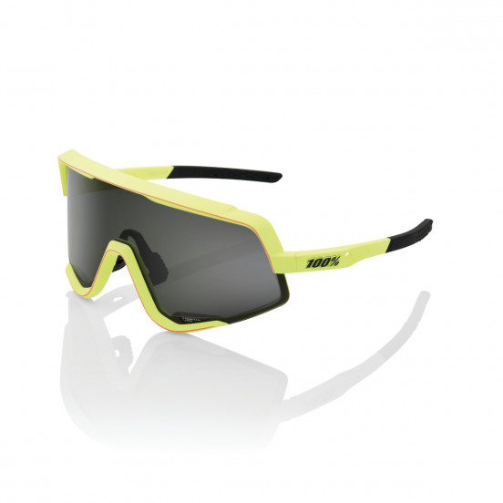 Lunettes solaires GLENDALE Soft Tact Wahsed Out Neon Yellow Smoke Len