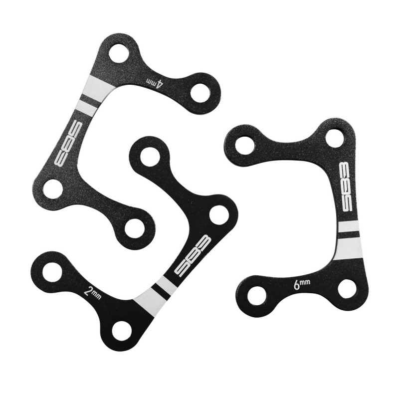 Entretoises potence direct mount (1x2mm 1x4mm, 1x6mm)