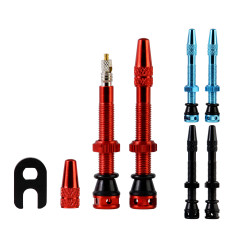 Valves TUBELESS alu 44mm MKII (paire)