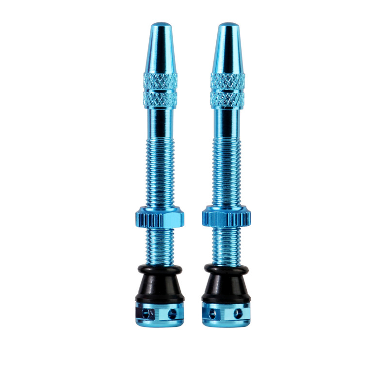 Valves TUBELESS alu 44mm MKII (paire)