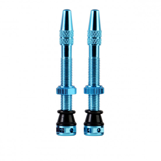 Valves TUBELESS alu 44mm MKII (paire)