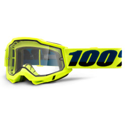 Masque ACCURI 2 ENDURO MTB Yellow Clear Lens