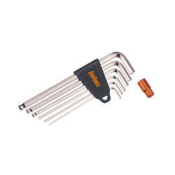 2/2.5/3/4/5/6 hex key. 4-6mm ball-end. Blister Card.