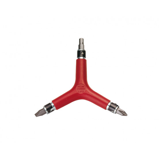 3/4/5/6/+/- 6-in-1 Y wrench.