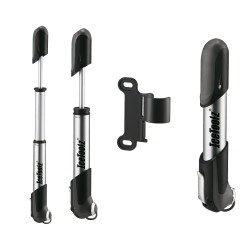 VeloDuo High pressure / high volume alu mini pump.