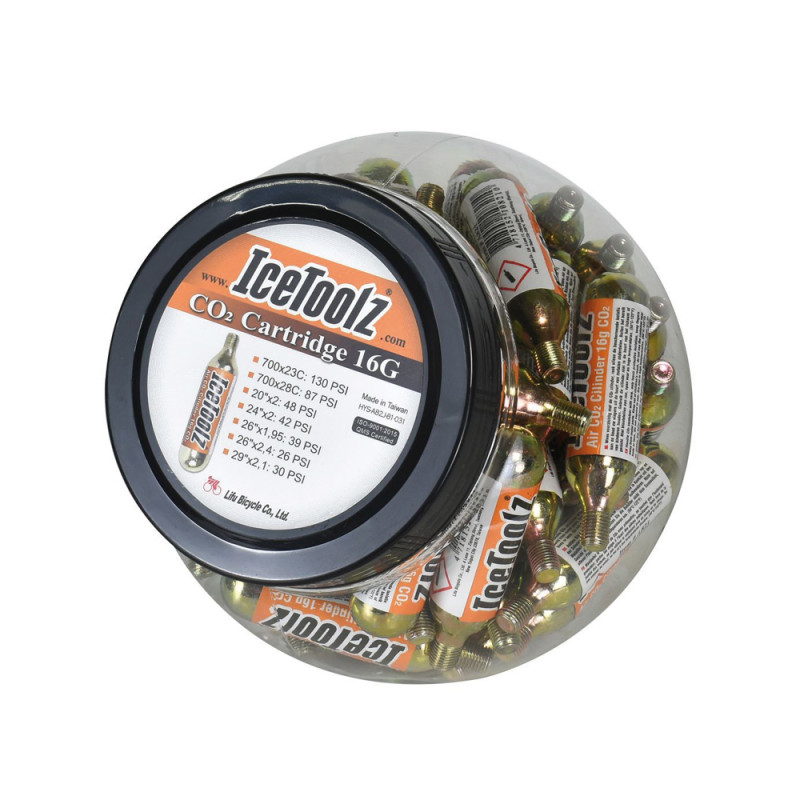 Bonbonnière vide pour cartouche CO2