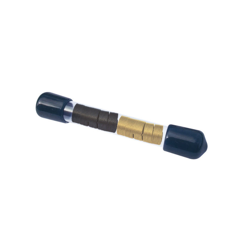 9/16" Helicoil threads, set of 5 pairs. Tube.