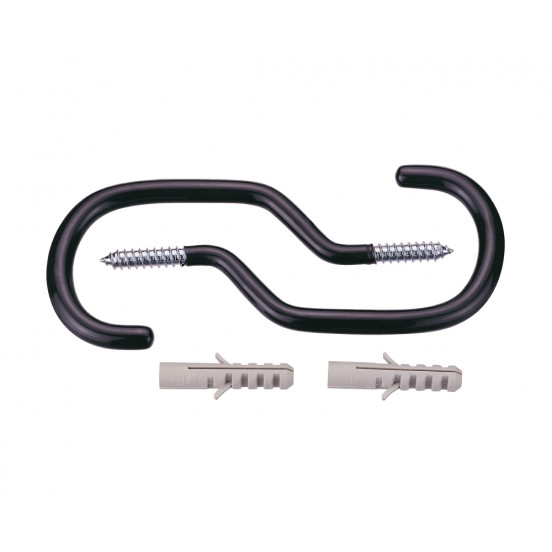 Storage hooks with dowels, 2 pieces. Blister Card.