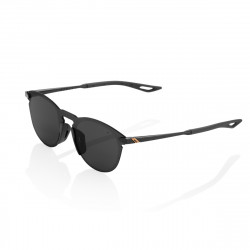 Lunettes solaires B2 Lite Round Polished Black Smoke lens