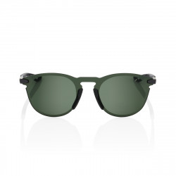 Lunettes solaires B2 Lite Round Matte Black Grey Green Lens