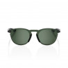 Lunettes solaires B2 Lite Round Matte Black Grey Green Lens