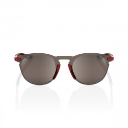 Lunettes solaires B2 Lite Round Soft Tact Crimson Hiper Silver Mirror