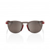 Lunettes solaires B2 Lite Round Soft Tact Crimson Hiper Silver Mirror
