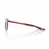 Lunettes solaires B2 Lite Round Soft Tact Crimson Hiper Silver Mirror