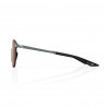 LEGERE ROUND - Soft Tact Cool Grey - HiPER Crimson Mirror Lens