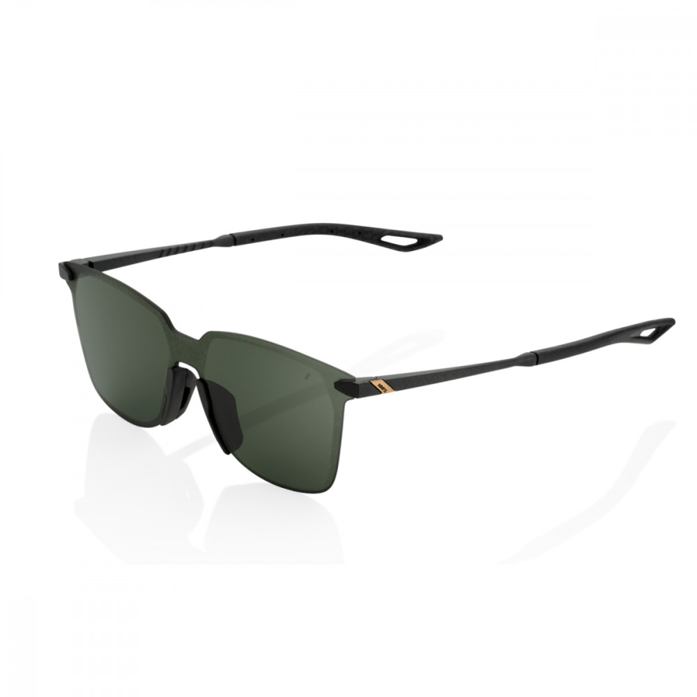 Lunettes solaires B2 lite Square Matte Black Grey Green Lens