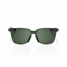 Lunettes solaires B2 lite Square Matte Black Grey Green Lens
