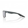 BLAKE - Soft Tact Cool Grey - HiPER Crimson Silver Mirror Lens