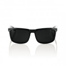 Lunettes solaires Polished Black Grey Peakpolar lens