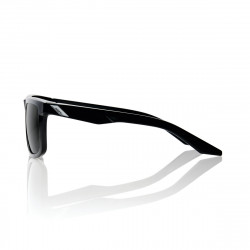 Lunettes solaires Polished Black Grey Peakpolar lens