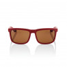 Lunettes solaires BLAKE Soft Tact Crimson Bronze Lens