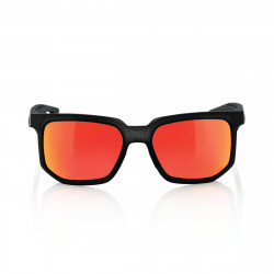 Lunettes solaires CENTRIC Soft Tact Crystal Black Hiper Red Multilaye