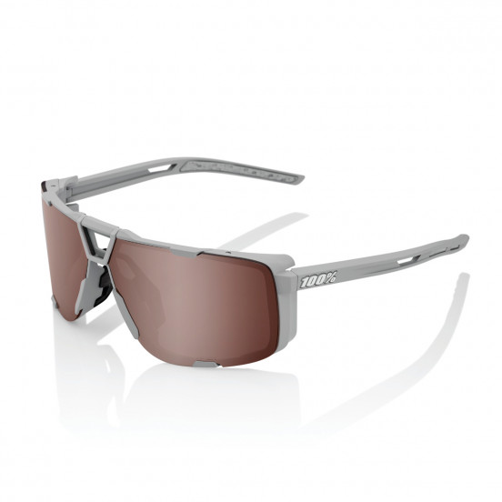 EASTCRAFT - Soft Tact Cool Grey - HiPER Crimson Silver Mirror Lens