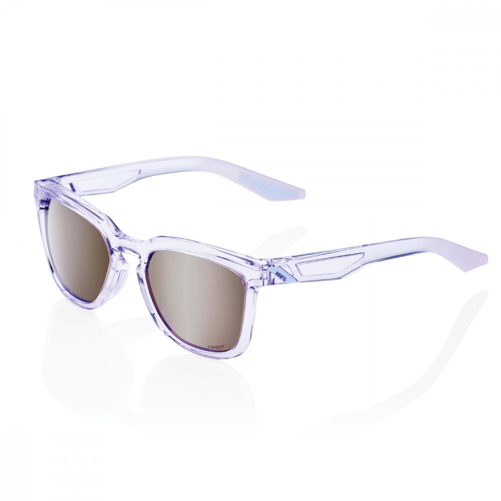 HUDSON - Polished Translucent Lavender - HiPER Silver Mirror Lens