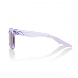 HUDSON - Polished Translucent Lavender - HiPER Silver Mirror Lens
