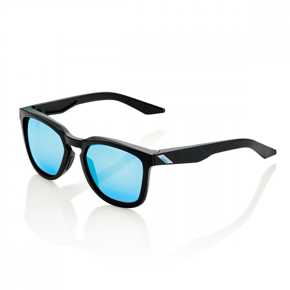 Lunettes solaires HUDSON Matte Black Hiper Blue Multilayer Mirror len