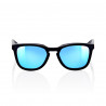 Lunettes solaires HUDSON Matte Black Hiper Blue Multilayer Mirror len