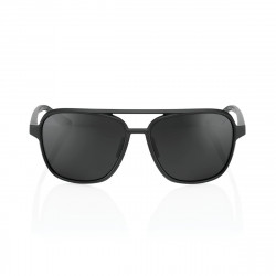 Lunettes solaires KASIA MAtte Black Black Mirror lens