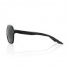 Lunettes solaires KASIA MAtte Black Black Mirror lens