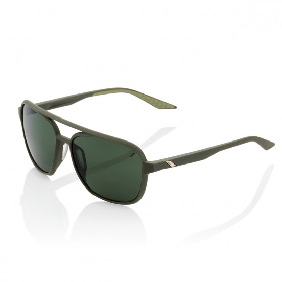 Lunettes solaires KASIA Soft Tact Army Green Grey Lens