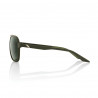 Lunettes solaires KASIA Soft Tact Army Green Grey Lens