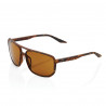 Lunettes solaires KONNOR Soft Tact Havana Bronze Peakpolar Lens
