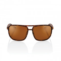 Lunettes solaires KONNOR Soft Tact Havana Bronze Peakpolar Lens
