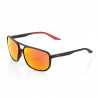 Lunettes solaires KONNOR Soft Tact Black Hiper Red Multilayer Mirror