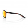 Lunettes solaires KONNOR Soft Tact Black Hiper Red Multilayer Mirror