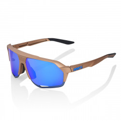 NORVIK - Matte Copper Chromium - Blue Multilayer Mirror Lens