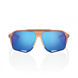 NORVIK - Matte Copper Chromium - Blue Multilayer Mirror Lens