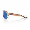 NORVIK - Matte Copper Chromium - Blue Multilayer Mirror Lens