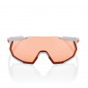 Lunettes solaires RACETRAP Soft Tact Stone Grey Hiper Coral Lens
