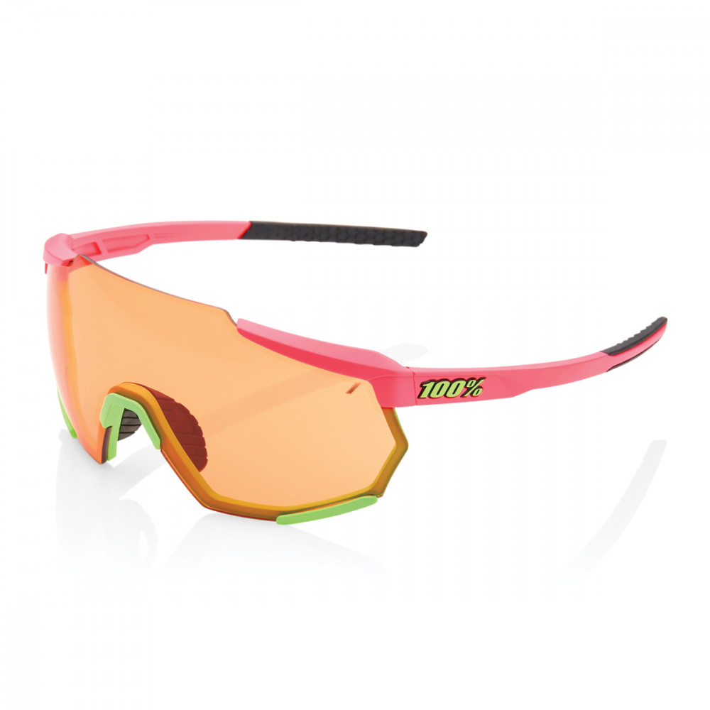 Lunettes solaires RACETRAP Matte Washed Out Neon Pink Persimmon Lens