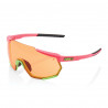 Lunettes solaires RACETRAP Matte Washed Out Neon Pink Persimmon Lens
