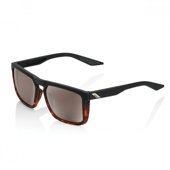 Lunettes solaires RENSHAW Soft Tact Black Havana Fade Hiper Silver Mi