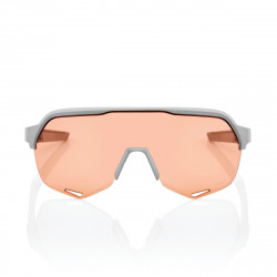 Lunettes solaires S2 Soft Tact Stone Grey Hiper Coral lens