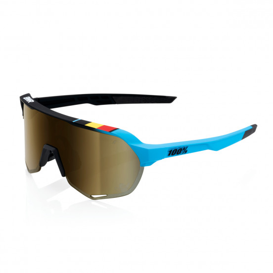 Lunettes solaires S2 BWR Black Soft Gold Mirror Lens