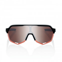 S2 - Soft Tact Black - HiPER Crimson Silver Mirror Lens